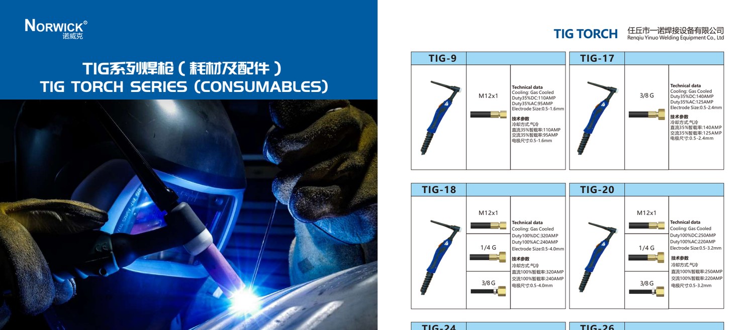 TIG Welding Torch Series