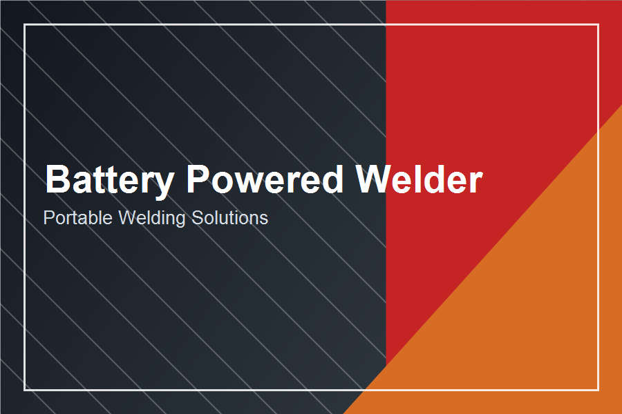Battery Powered Welding Machines category image