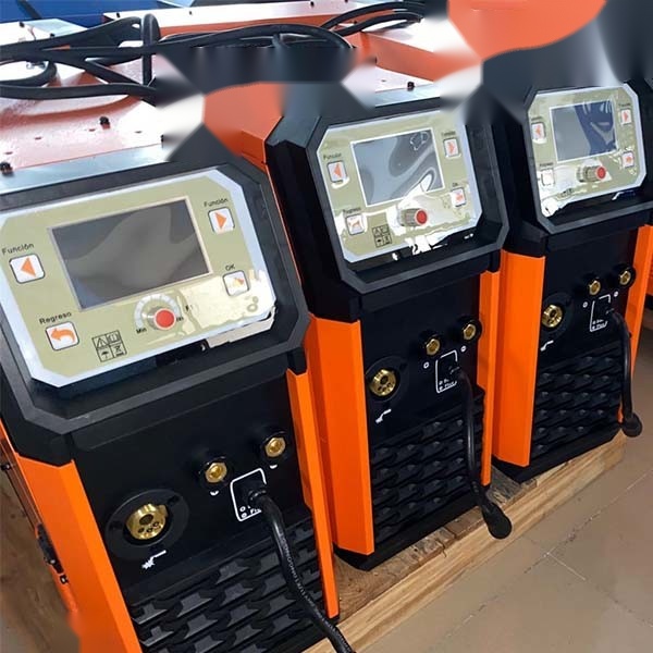 RoHS Certificate Double Pulse Mig Welder , 350A LCD Multi Process Welder