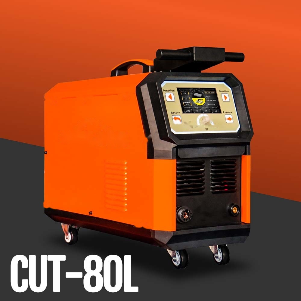 LCD Display 80A IGBT Plasma Cutter Grid Cutting Machine