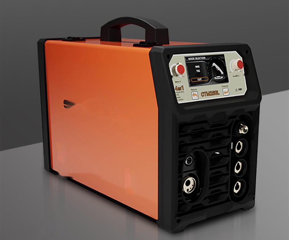 4 in 1 Multi Process MIG/TIG/MMA/CUT Combo Welding Unit 4.3 Inch Full Colored Display CTM250L