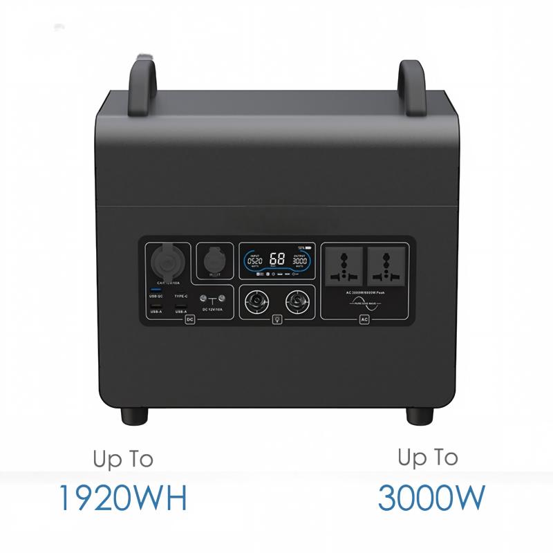 SATURN 3000W 220V Solar Generator With 1920Wh