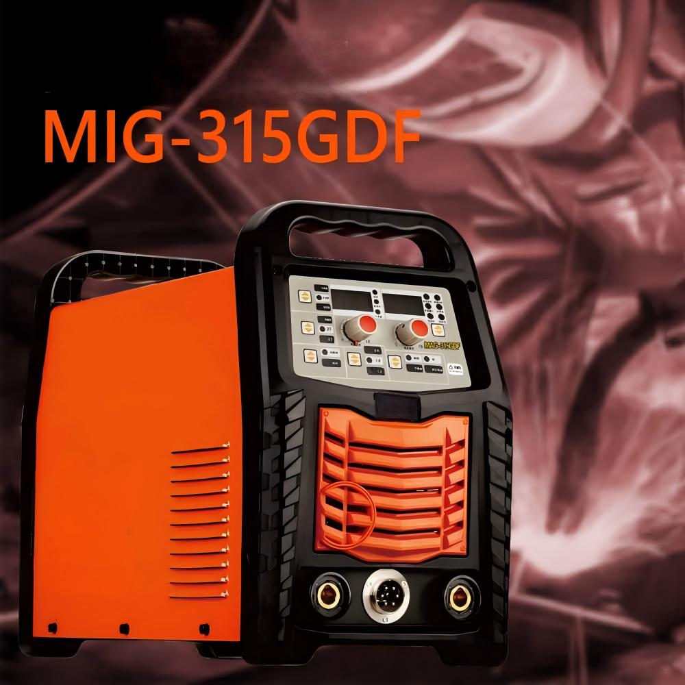 IGBT Inverter 315A Co2 MIG Welding Machine Double Pulse With 15KG Wire Spool