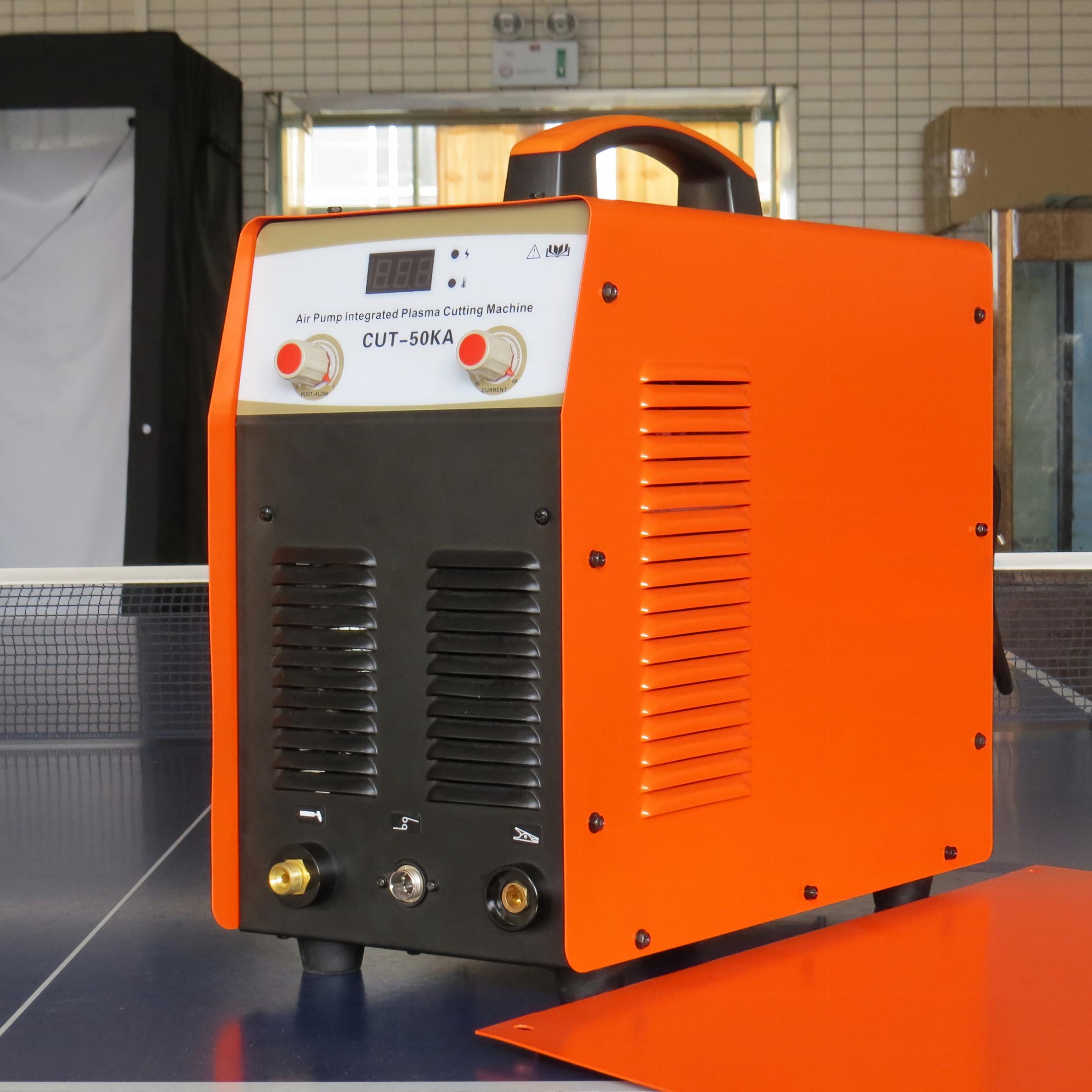 CUT50K Portable Plasma Cutter With Air Compressor Inside Cutting Thickness Up To 16mm