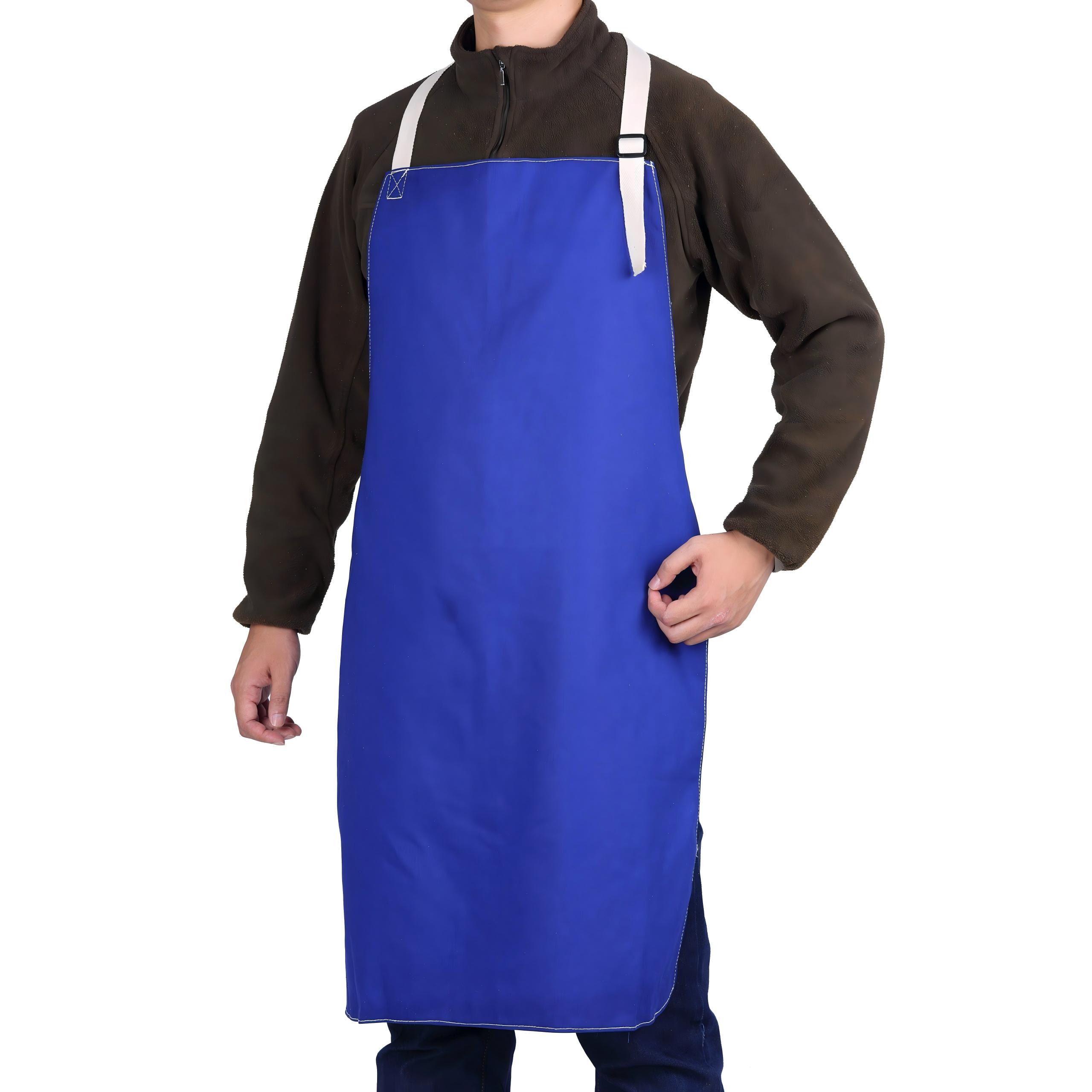 Blue FR Cotton Apron